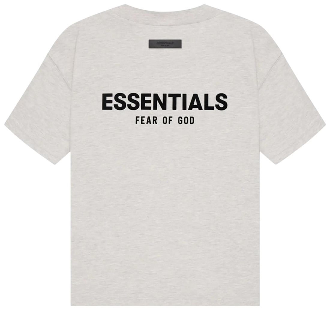 PLAYERAS ESSENTIALS “GRIS CLARO”