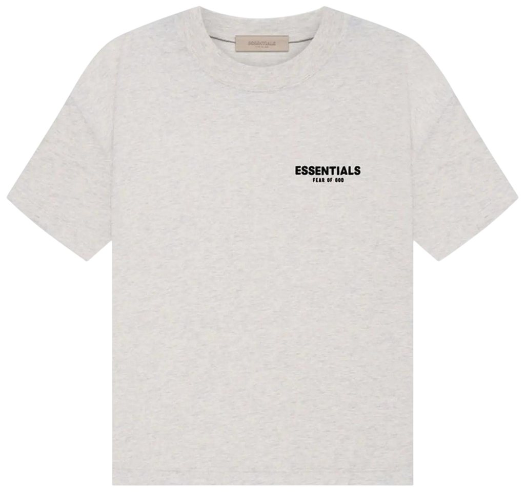 PLAYERAS ESSENTIALS “GRIS CLARO”