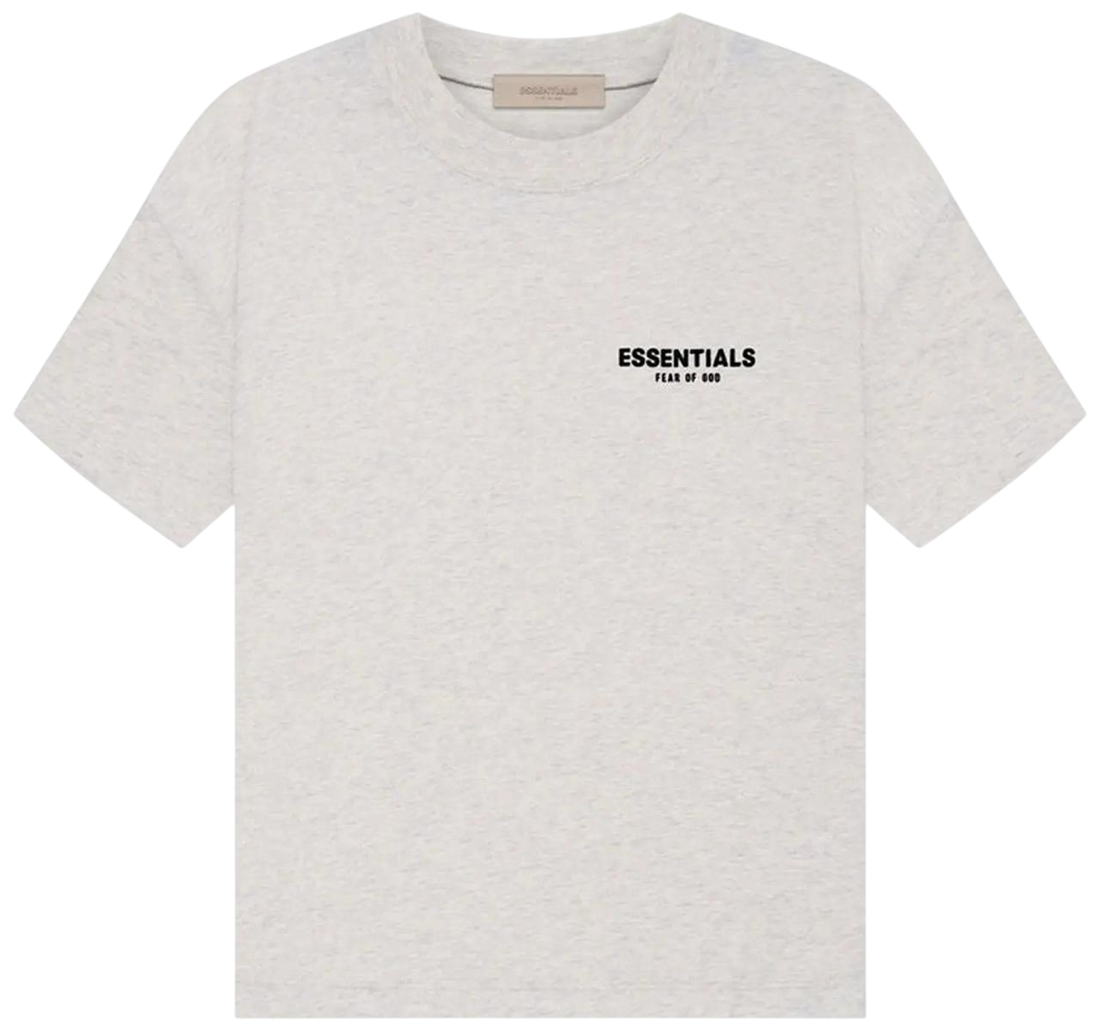 PLAYERAS ESSENTIALS “GRIS CLARO”