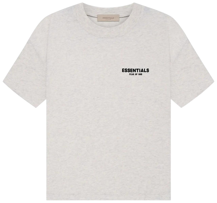 PLAYERAS ESSENTIALS “GRIS CLARO”
