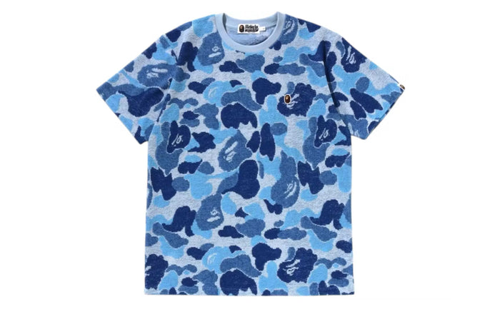 BAPE ABC Camo pile jacquard one Point Tee