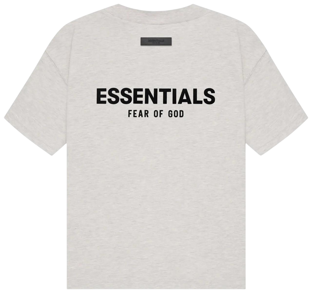 PLAYERAS ESSENTIALS “GRIS CLARO”